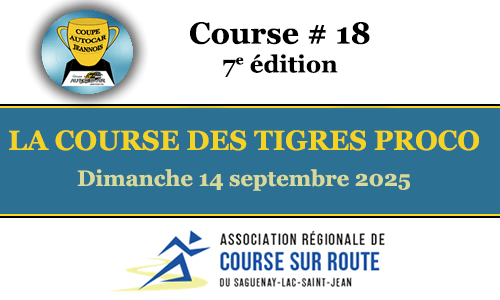 LA COURSE DES TIGRES PROCO